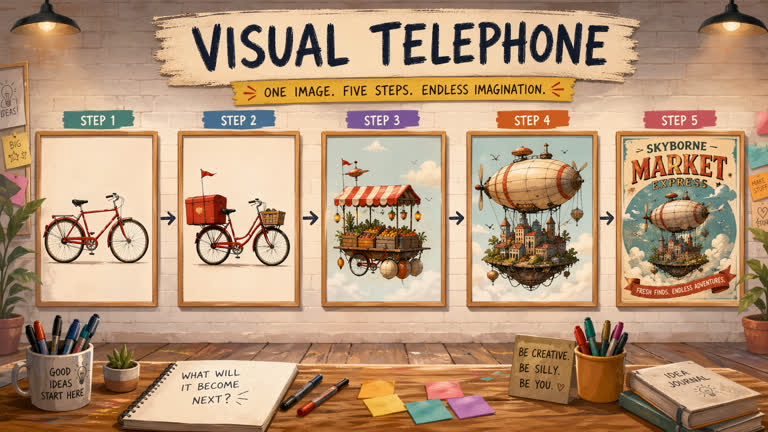 Use case: illustration-story. Topics: Game Design, Illustration Story, Lighting and Weather, Typography, Worldbuilding.