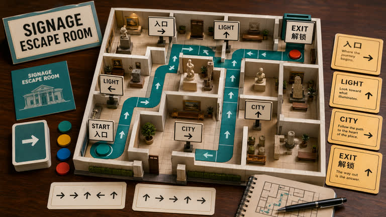 Use case: stylized-concept. Topics: Education, Game Design, Interior Design, Lighting and Weather, Operations, Stylized Concept, Typography, Worldbuilding.